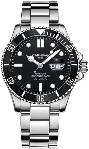 Luminous Sapphire Glass Stainless Steel Diving Watch carlien Men Watch Business Luxury Sport biannual adjunct interglacial convenience divergence modernity GMT Automatic Mechanical Watches 