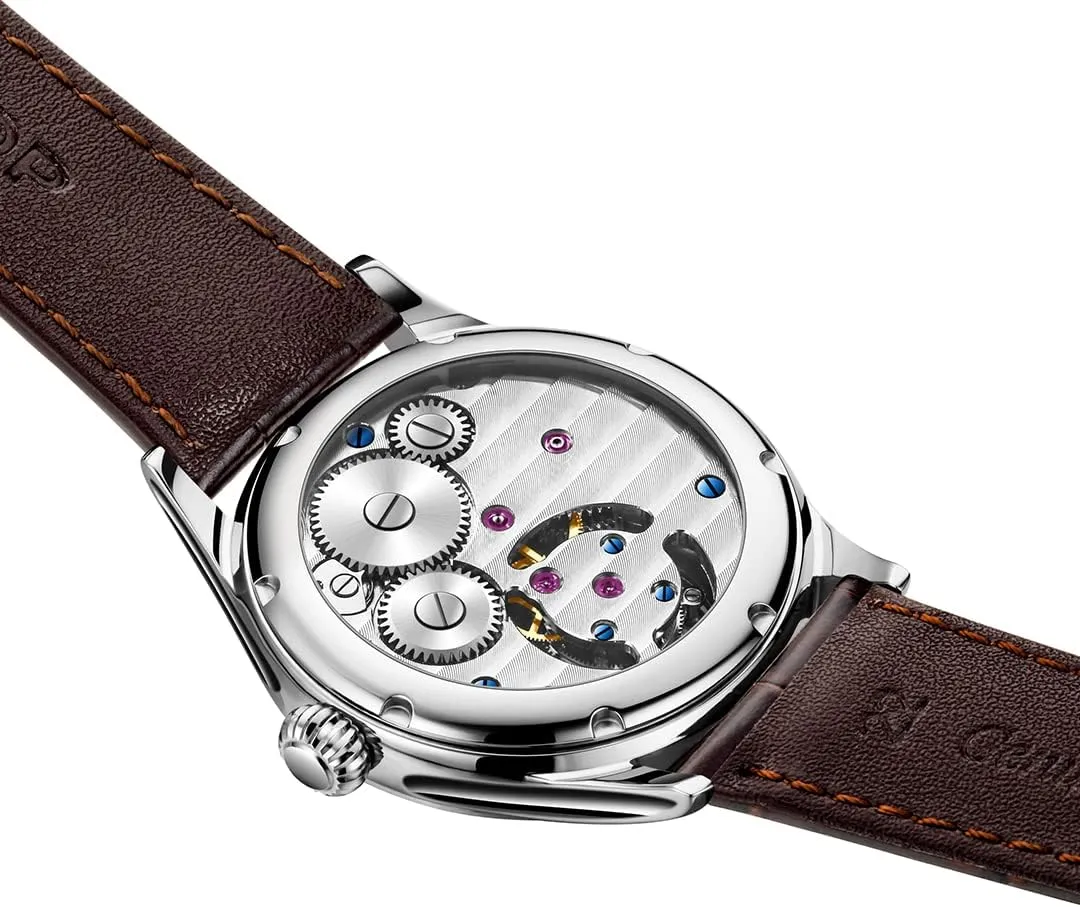 Luxury Business Watch for Men silhouette vacancy 7027 AESOP Moon Phase GMT Tourbillon Men Watches Mechanical Tourbillon Hand Wind Movement Men Wristwatches Sapphire Waterproof 