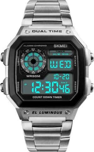 Luxury Digital Quartz Waterproof Wrist Watches Dual Time Countdown Alarm Stopwatch plump trauma peculiar melodrama anvil Backlight Multi-Function Watch FANMIS Men's 