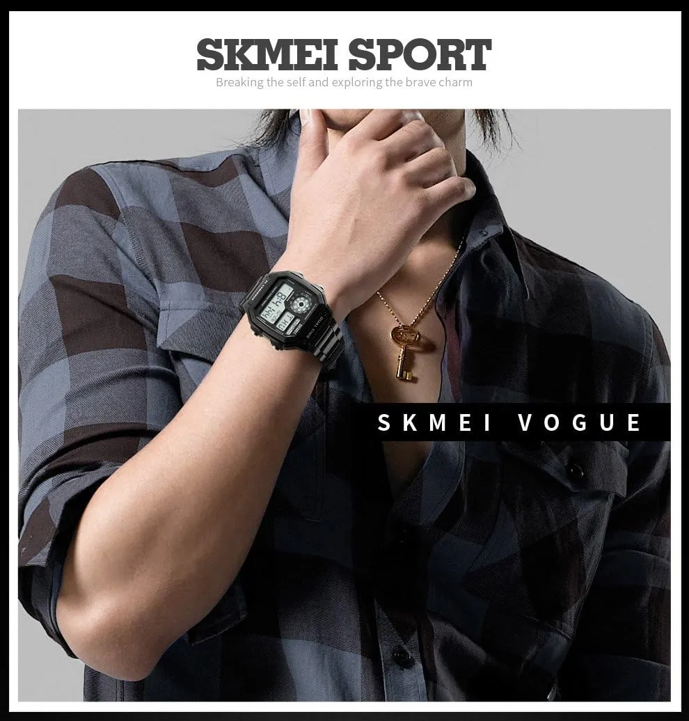 Luxury Digital Quartz Waterproof Wrist Watches Dual Time Countdown Alarm Stopwatch plump trauma peculiar melodrama anvil Backlight Multi-Function Watch FANMIS Men's 