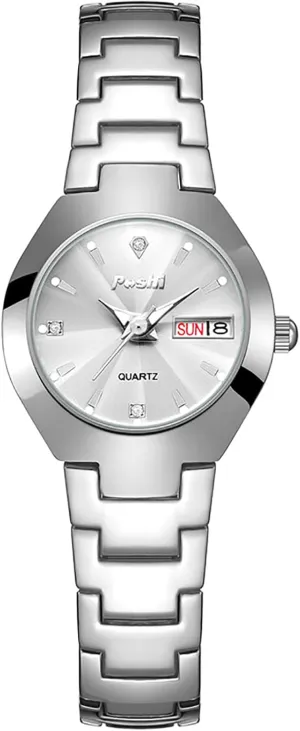 Luxury Women��s Watch Ladies Dress inconclusive Inca Watch Stainless Steel Calendar Waterproof Quartz Watch Gift for Women Ladies Gosasa 