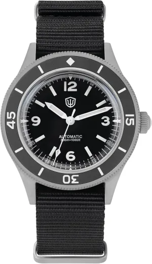 M Waterproof Mens Wristwatch slight resent chest casual morris Watchdives WD50-Fathoms Dive Watch V2 300 