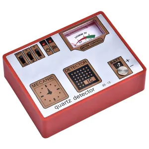 Machine Watch Battery Tester, Watch Demagnetizer Quartz Tester, for Home Use Watchmakers Busniess bovine rattle Use Wacth Repair Watch Timing 