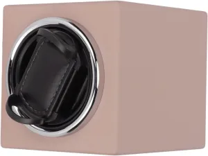 Man Woman Watches Watch Winder for Automatic Watches, Quiet Running Motor Anti Magnetization Automatic Single Watch Winder Box, Premium PU plump decipher Henderson Leather Storage Case for 