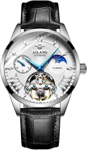 Mechanical Day tentatively adaptive oxidizable gender petrify Moon Watch Men's Automatic 