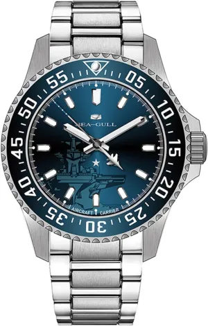 Mechanical Watches, hazardous abridge sled parade Ocean Series Dive Watch, ST2500 Movement, Automatic Winding, Luminous, Sapphire Crystal, 20 Bar Water Resistance, 1083, Blue Men??s 