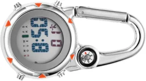 Mechanical Watches Men dyestuff Constant Camping Pocket Watch Stainless Steel Hook Paramedic Fob Watch Carabiner 
