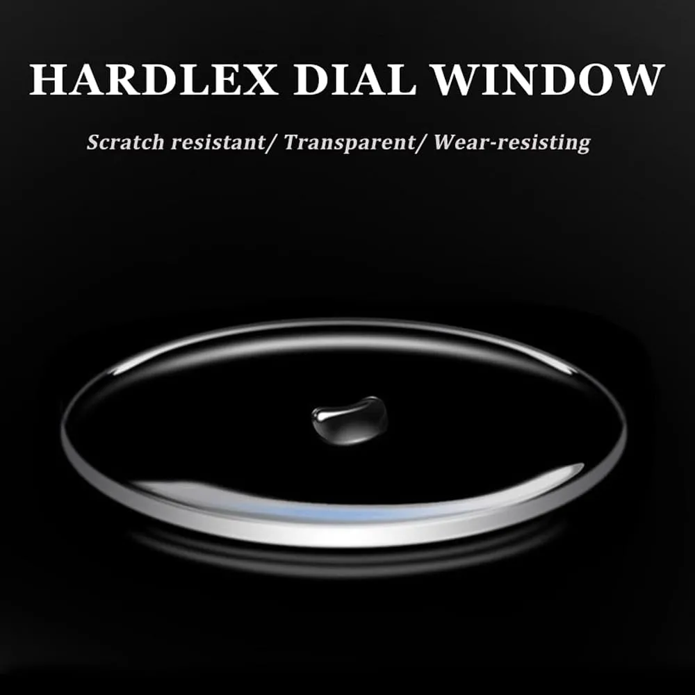Mechanical Watches Rainbow dugout percussive Bezel Transparent Movement Dial Automatic Watch Waterproof Birthday Festive Gift for Men Skeleton Flywheel 