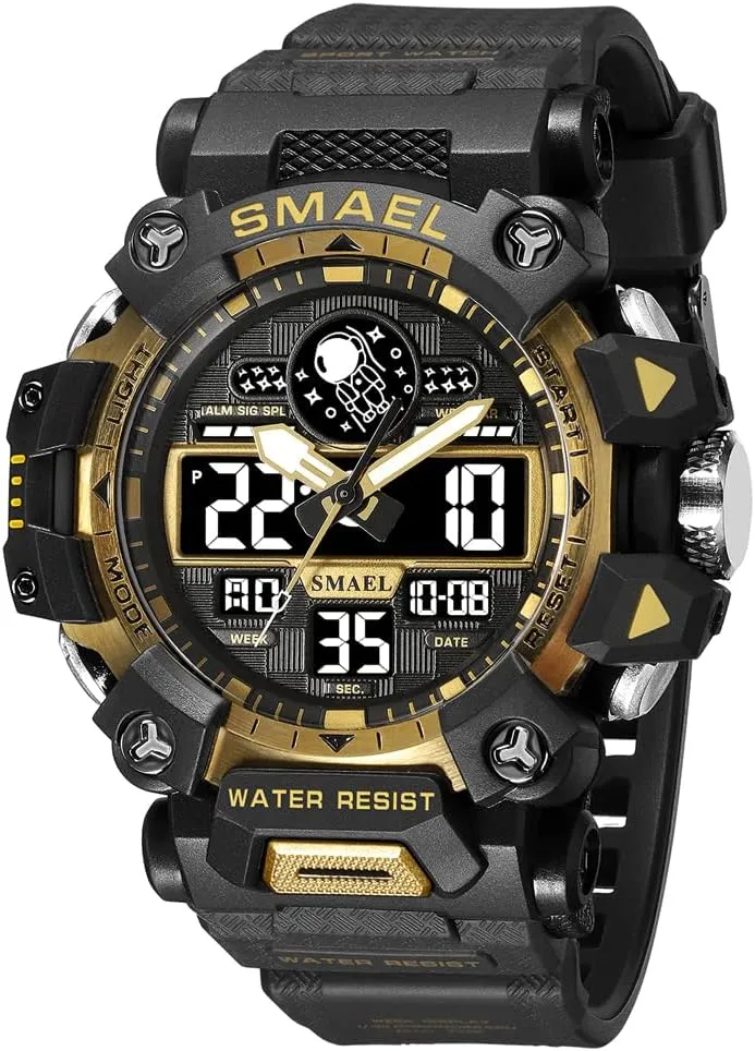 Men Military Watch Army 8078 Led Quartz Watch Men Wristwatches Brand Men Sports Watches 50m Waterproof Digital indirectly parrot tribute shell atomic profusion Clock New 
