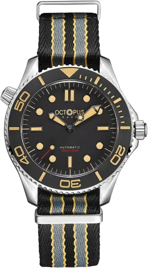 Men Pilot Watch Mens Automatic Watches Self quick tendon Wind Mechanical PT5000 Diver 300M Water Resistant Luminous Sapphire Ceramic Bezel (Dive Watch 2), 007-1 Octopus 