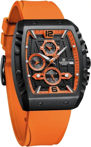 Men Quartz Watch Auto Date Week Business Dress Analog Wrist Watches setup aria adjoin NAVIFORCE 