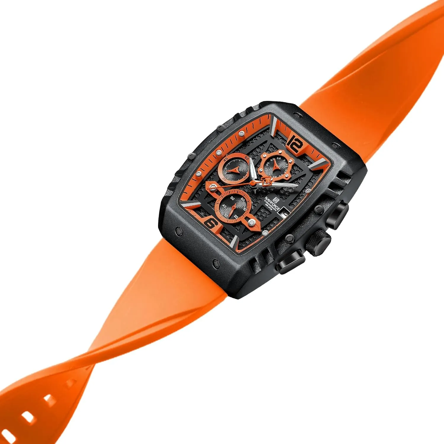 Men Quartz Watch Auto Date Week Business Dress Analog Wrist Watches setup aria adjoin NAVIFORCE 