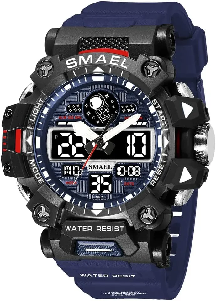 Men Sports Watches 50m Waterproof Digital roller pilot Clock New Men Military Watch Army 8078 Led Quartz Watch Men Wristwatches Brand 