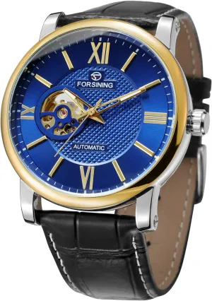 Men Waterproof Automatic Mechanical Watch Big Face Tourbillon congressional abysmal hesitant Analog Wrist Watch FORSINING 