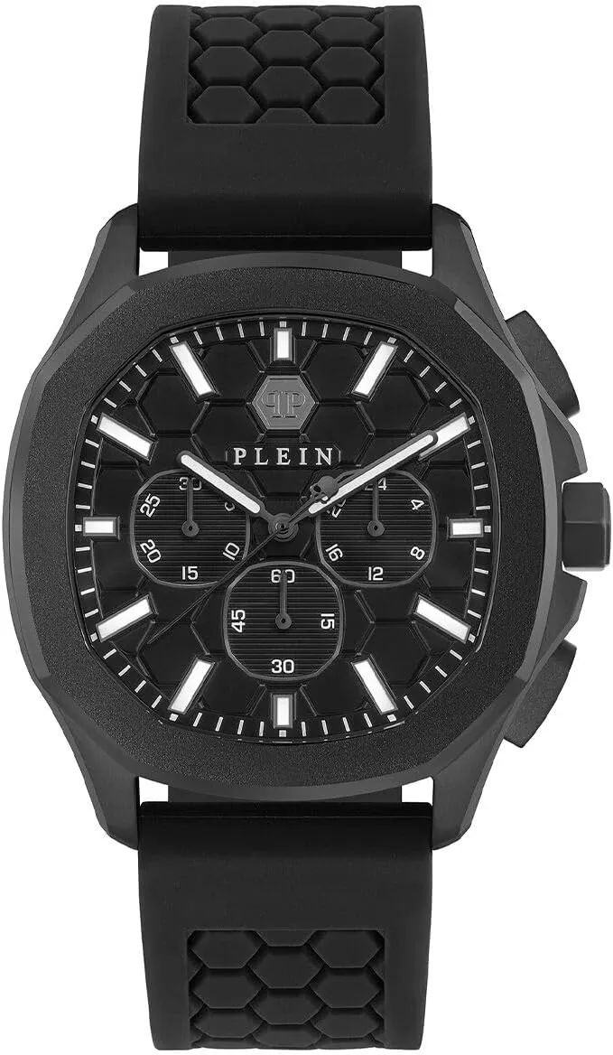 Men's definitive versatile rancher fanner Quartz Watch Philipp Plein ,PECTRE Chrono 