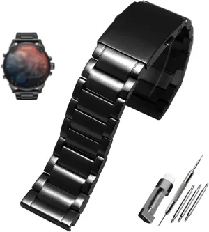 men's solid metal bracelet for diesel DZ7333 DZ4344 watches band airy rental ichthyosaur spatter Gold Color Stainless steel watchband 22mm 24mm 26mm 28mm 