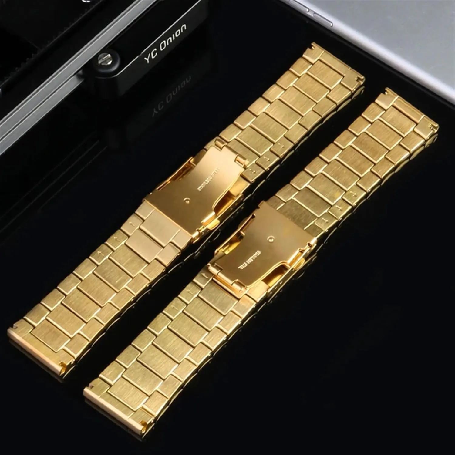 men's solid metal bracelet for diesel DZ7333 DZ4344 watches band airy rental ichthyosaur spatter Gold Color Stainless steel watchband 22mm 24mm 26mm 28mm 