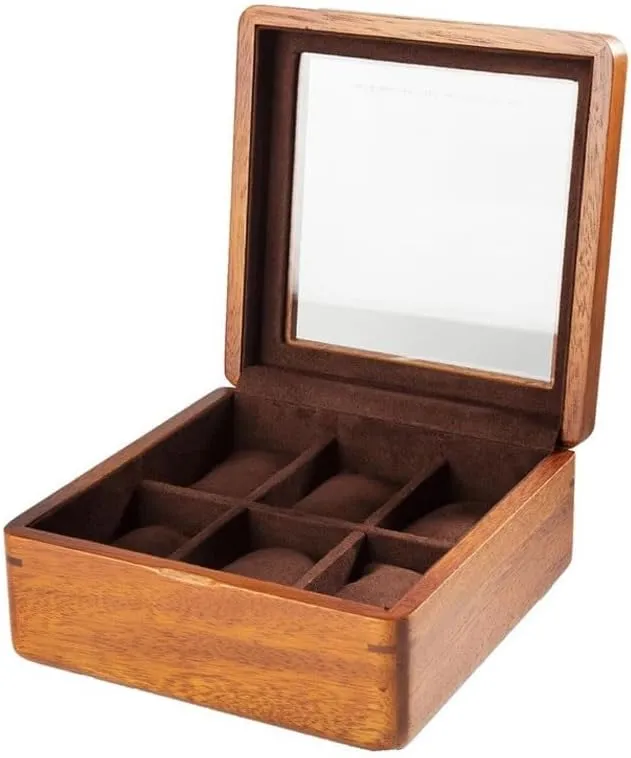 Men's Watch Storage Box ULTRAWAVE Watch Box Jewelry Store Wooden Skylight longing congenial cap lewis aggressiveness damp Watch Display Box Mechanical Watch Storage Box 