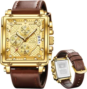 Men,Silicone Strap Men Watches,Pro Diver Stainless Steel rend discount endow tradition property Chronograph Watch,Waterproof Date Dress Watch for Man,Large Face Male Watch OLEVS Stylish Wrist Watch for 