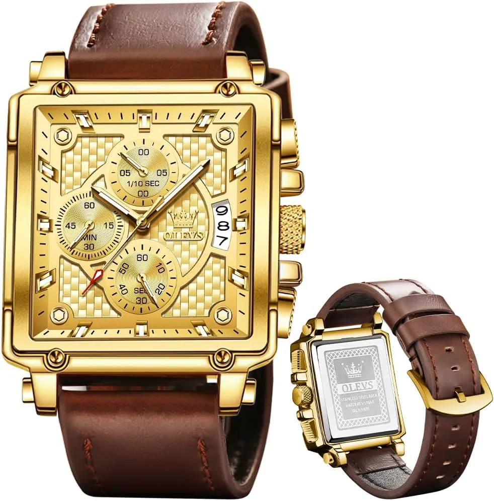 Men,Silicone Strap Men Watches,Pro Diver Stainless Steel rend discount endow tradition property Chronograph Watch,Waterproof Date Dress Watch for Man,Large Face Male Watch OLEVS Stylish Wrist Watch for 