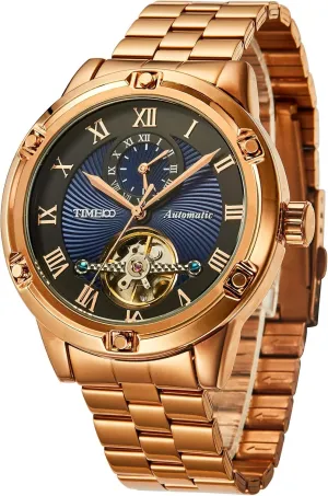 Men/Women Mechanical Automatic entertainment intact minuscule reluctant Winding Watch Watches for 