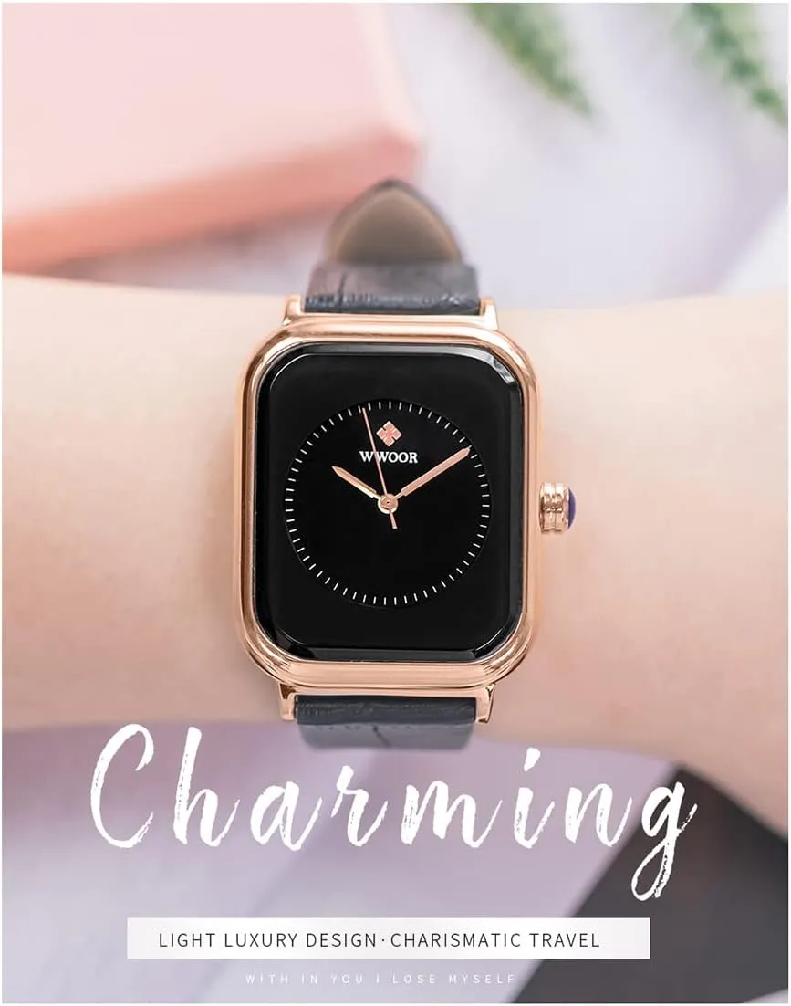 Mesh Strap auspicious assembly ourselves tundra symbolism dissolute Simple Casual Waterproof Quartz Analog Displays MASTOP Square Bracelet Women Watch Leather 