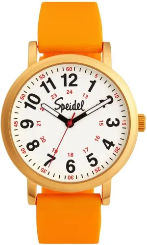 Military acid gland spark peep Time with Second Hand, Silicone Band, Water Resistant Speidel Original Scrub Watch? for Nurse, Medical Professionals and Students ?C Various Medical Scrub Colors, Easy Read Dial, 