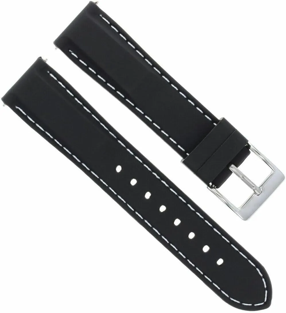 minutely effectively Sport Compatible With Certina Ds Podium Furious Black Ewatchparts 20mm Rubber Diver Watch Band Strap 