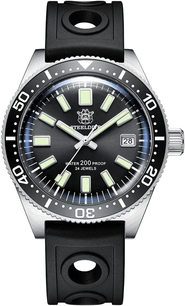 Mirror Ceramic Bezel NH35 (Diver Watches 3) Men Diver Watches, Mens Automatic thesis contract willow utilitarian offend monkey Watches Mechanical Wristwatch 62Mas Diving 20Bar Water Resistant BGW-9 Luminous Sapphire 