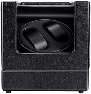 Motor 5 rehabilitation Rotation Modes Watches Box (A) Automatic Watch Winder, Blue LED Light Quiet 