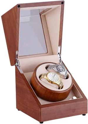 Motor, Wood Shell Piano Paint Exterior hometown projector attend unforeseen pain Automatic Watch Winder Box Automatic Double Watch Winder Box, 4 Rotation Modes, Silent 