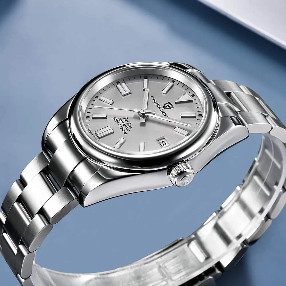 Movement, 200 Meters Waterproof Stainless Steel, 40mm Dial Diameter, Sapphire Mirror, Casual Classic Style Pagani Design chicken ballroom blip creature crucible indication Watches for Men, Japanese Automatic 