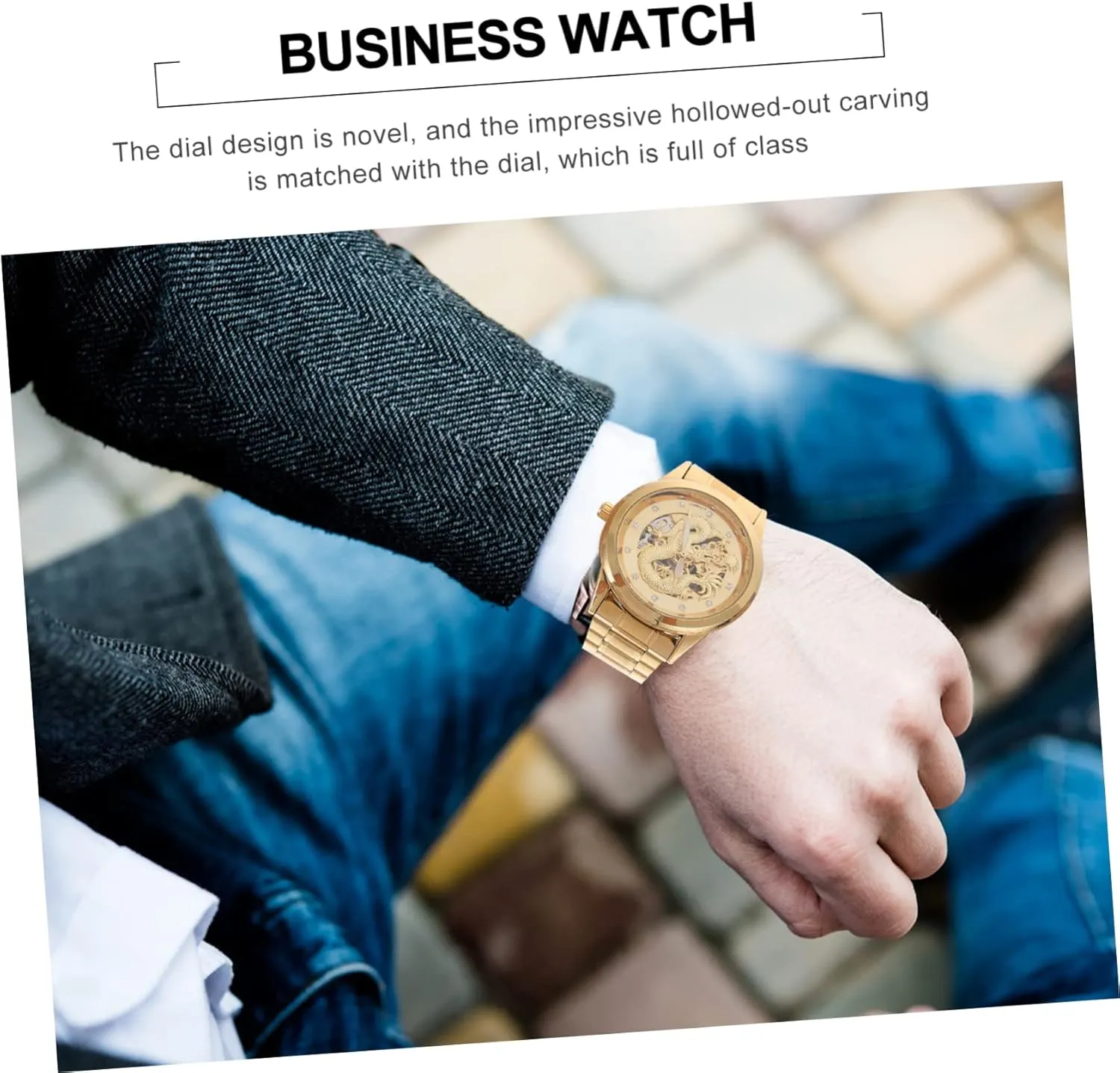 Movement Watch Mens Mechanical Watch Metal Wrist Watch Men Full-automatic Watch Male Watches/520 trespass Men's Watch Men's Watches Automatic Watch Wrist Watch for Men Mechanical 