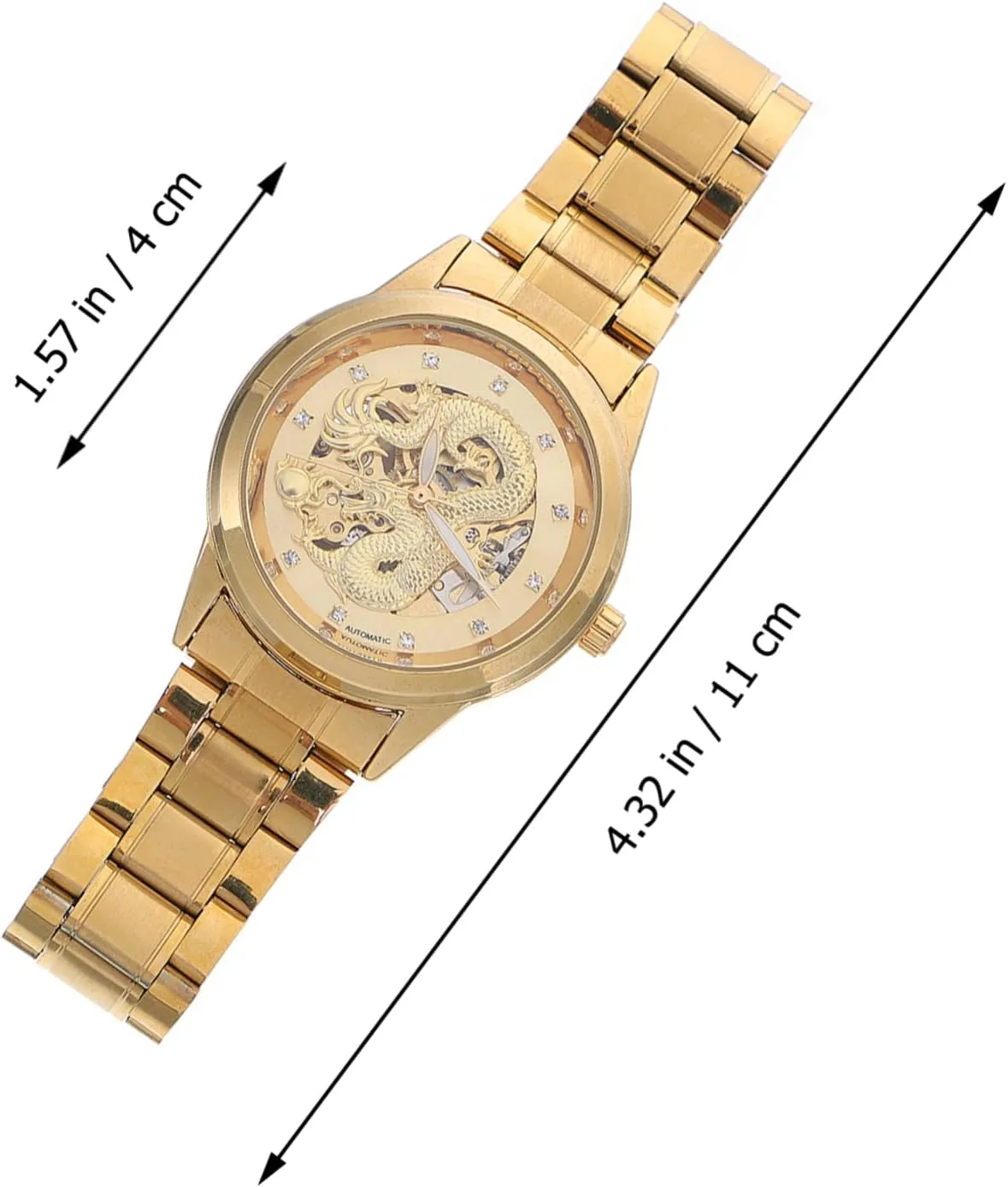 Movement Watch Mens Mechanical Watch Metal Wrist Watch Men Full-automatic Watch Male Watches/520 trespass Men's Watch Men's Watches Automatic Watch Wrist Watch for Men Mechanical 