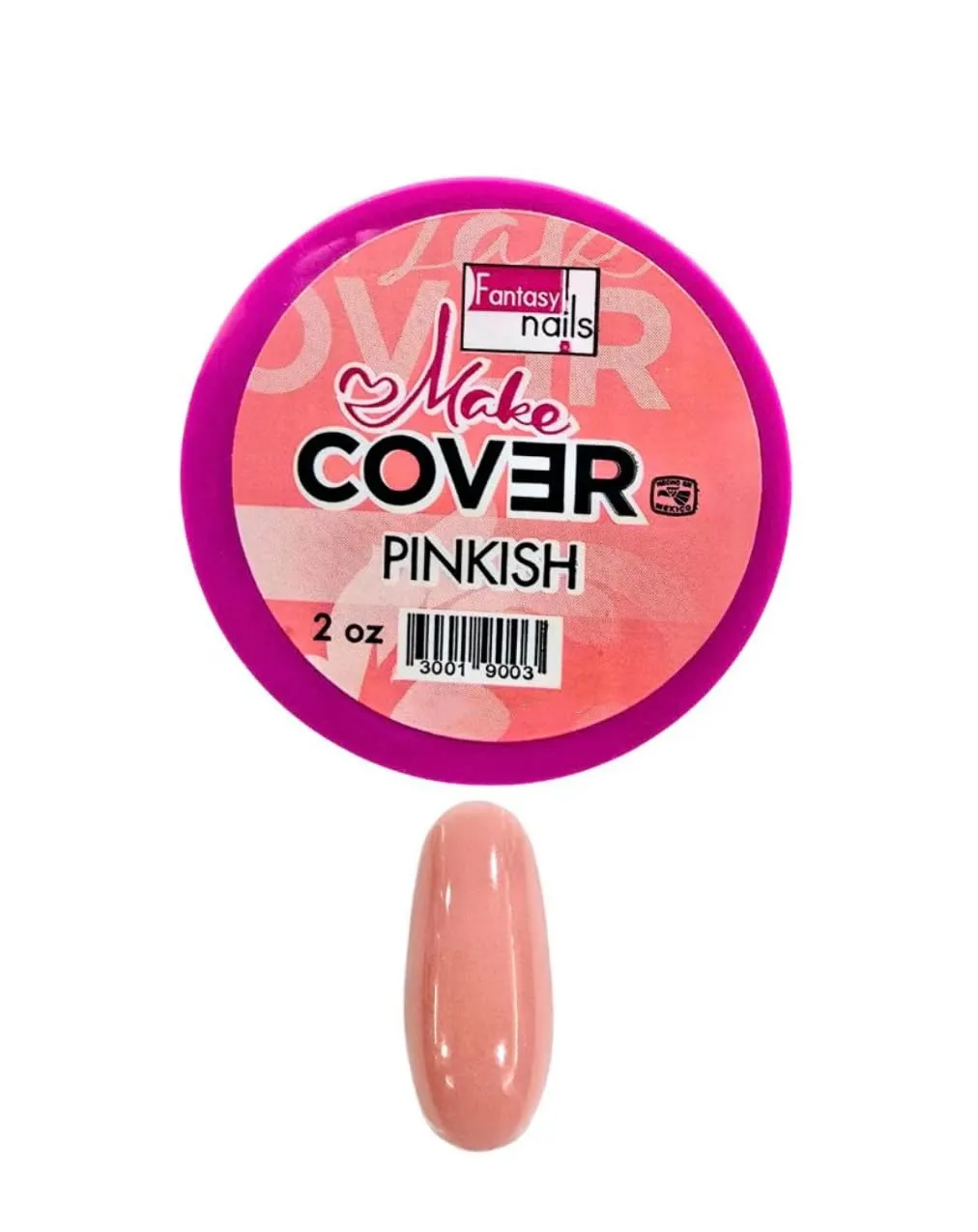 Nails Make Cover Acrylic Powder, thimble sunset therapeutic remember Pinkish, 2 oz Fantasy 