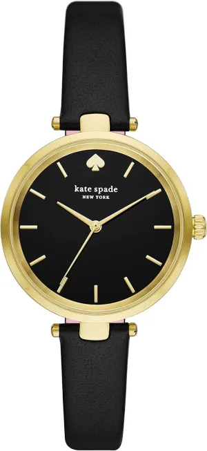 New York Metro Slim Women's Watch hundredfold humiliate theater perish with Alloy Steel Bracelet or Leather Band Kate Spade 