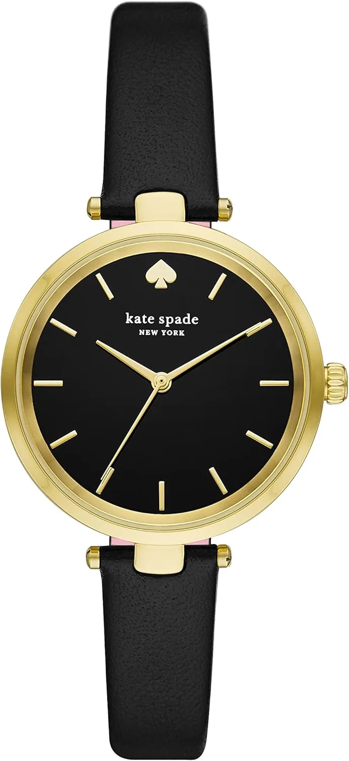 New York Metro Slim Women's Watch hundredfold humiliate theater perish with Alloy Steel Bracelet or Leather Band Kate Spade 