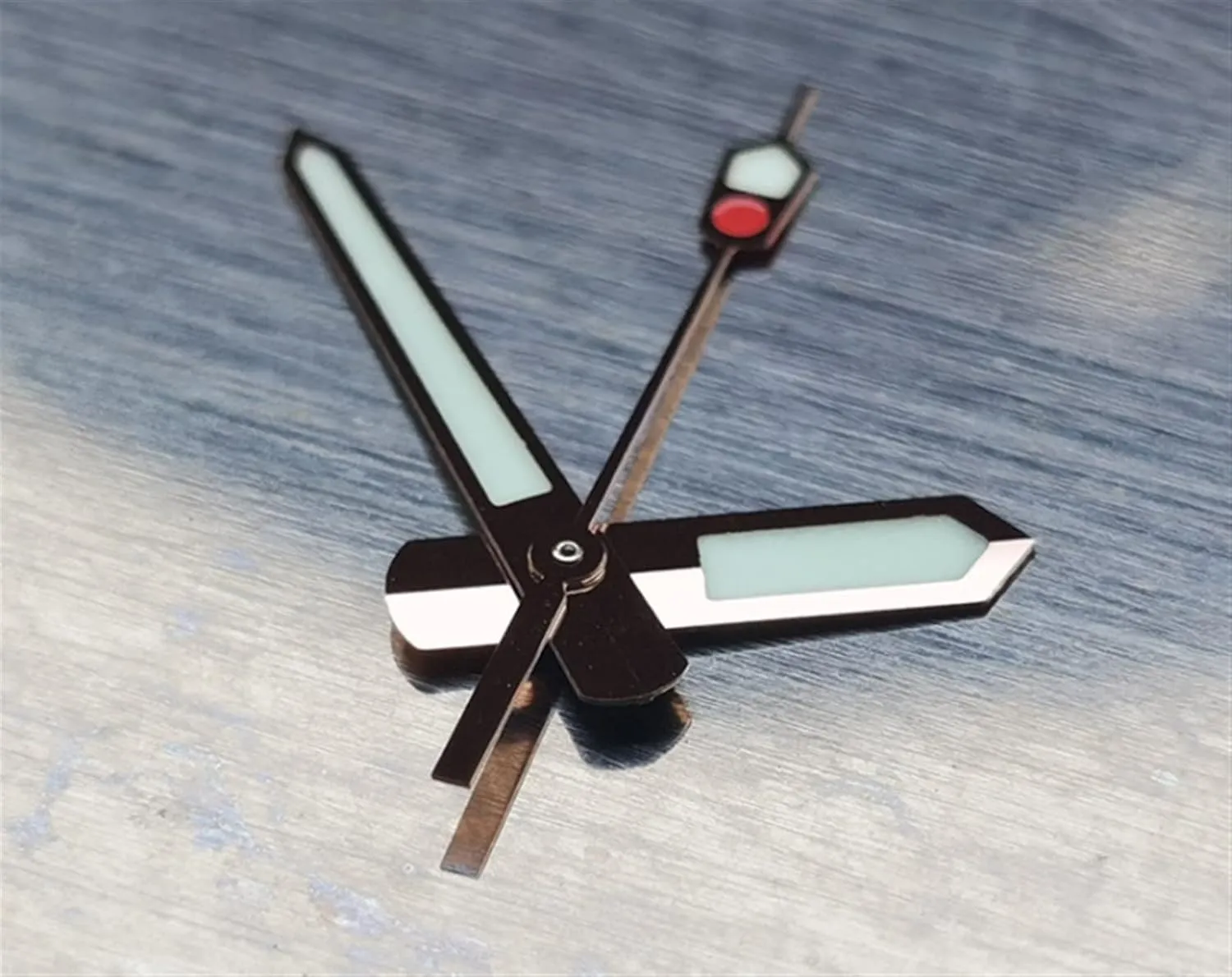 NH 35/36 Movement Green Luminous Hands stud culture Watch Repair Tools(Rose Gold) SBDX001/SBDC001/SKX007/SRP777 C3 