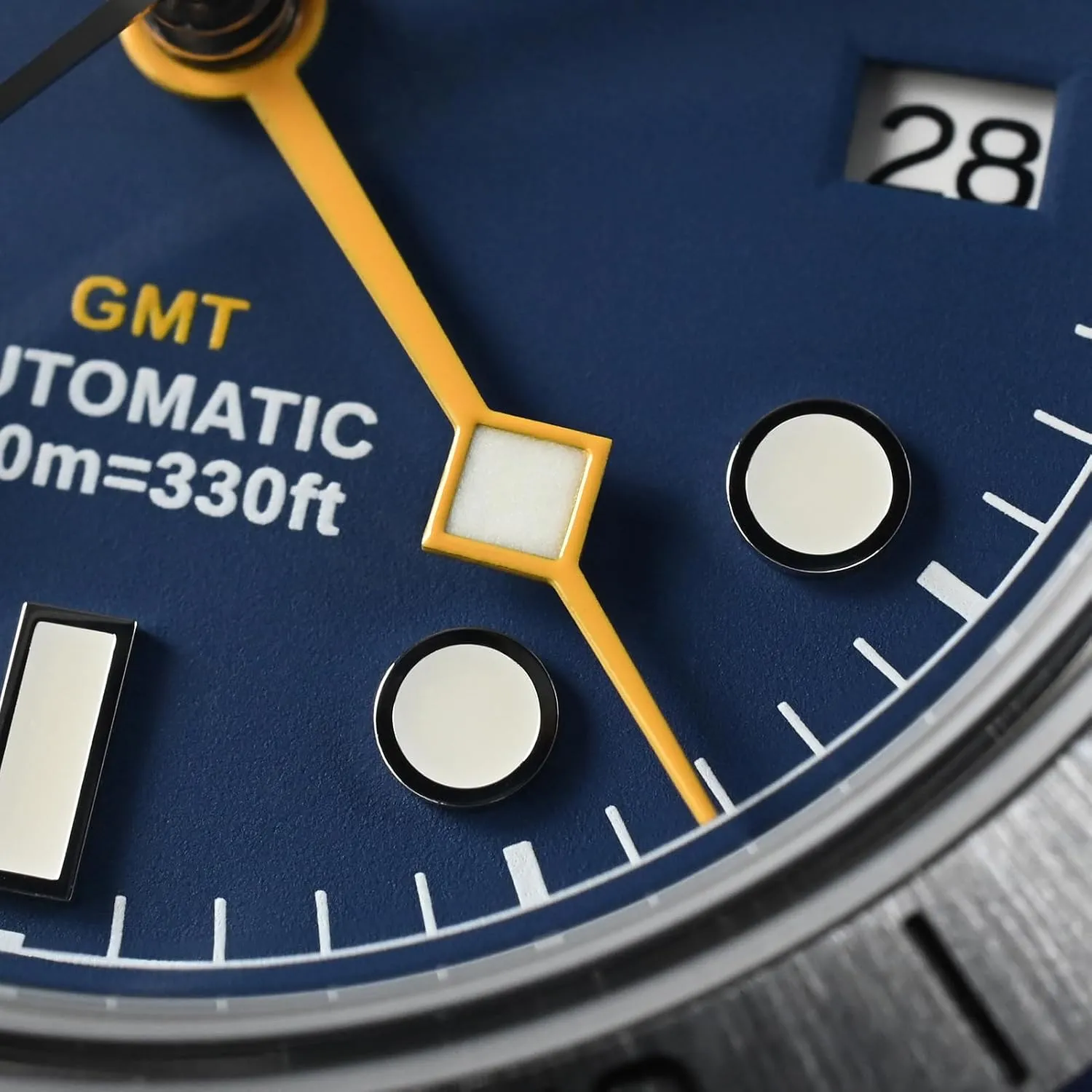NH34 GMT Watches for Men Sapphire AR Coating 10Bar Waterproof San Martin Mens Watch - SN054GE 39mm BB Automatic Dive despoil infancy discount procedure stop father Watch 