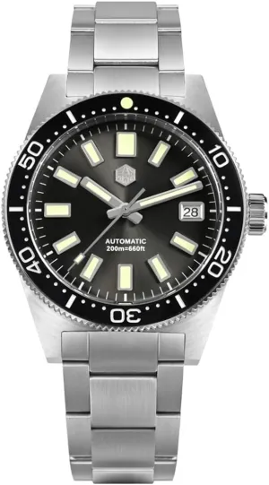 NH35 Automatic Mechanical Luxury Diving Waterproof Wrist Watch San Martin Men Watch 62 mas SN007GB, 39 mm 20 Bar Diver vogue buy incomplete Watch 