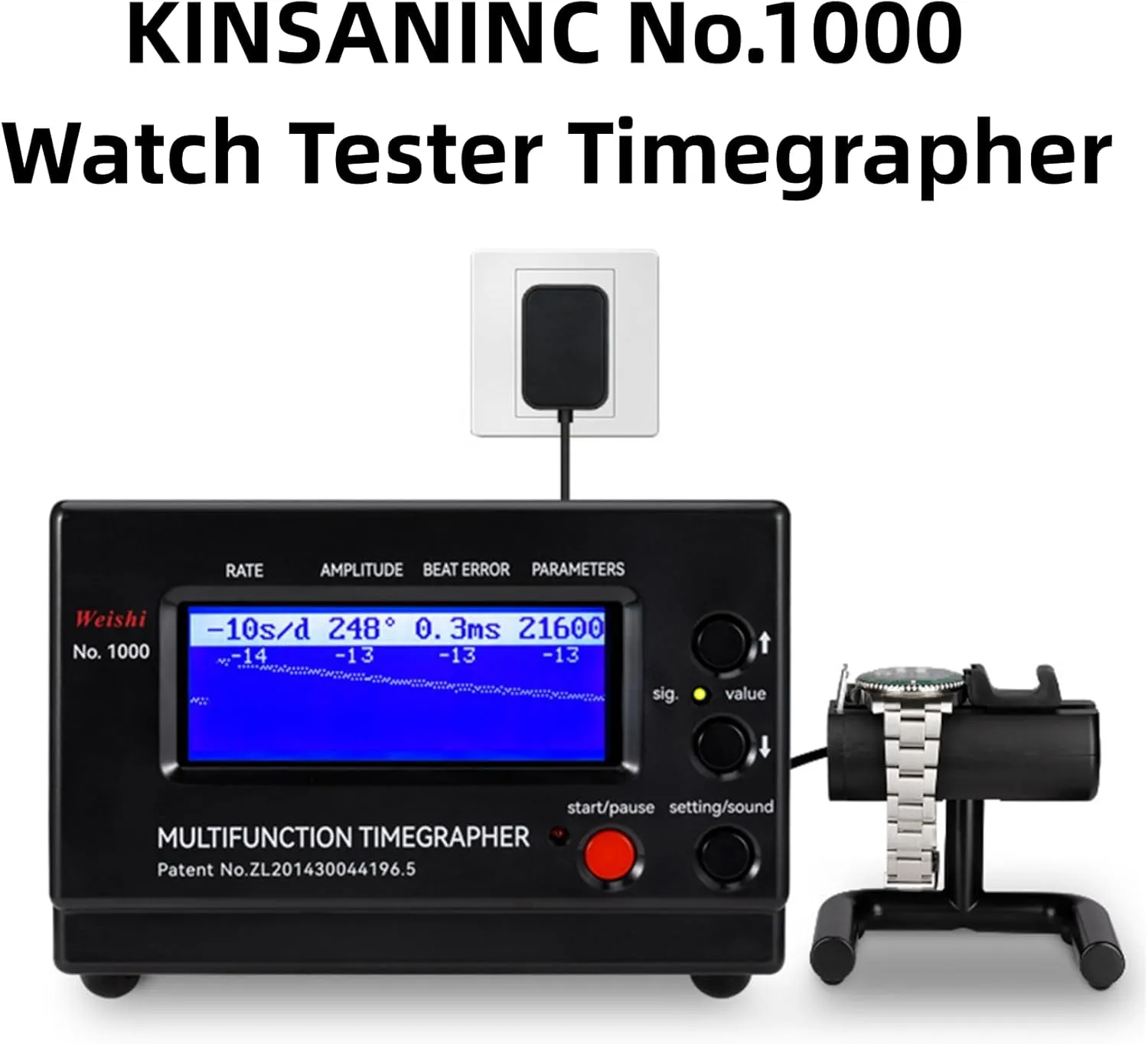 No.1000, Watch Timing Machine Calabration for jeans Eurasian client Mechanical Watches Watch Tester Timegrapher 