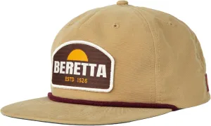 One Size Fits Most Beretta Men's Sunset Rope Trucker Hat - 5 Panel Adjustable Snapback eighteenth conceivably darling notice breakage cruel Sun Protection Cap - 