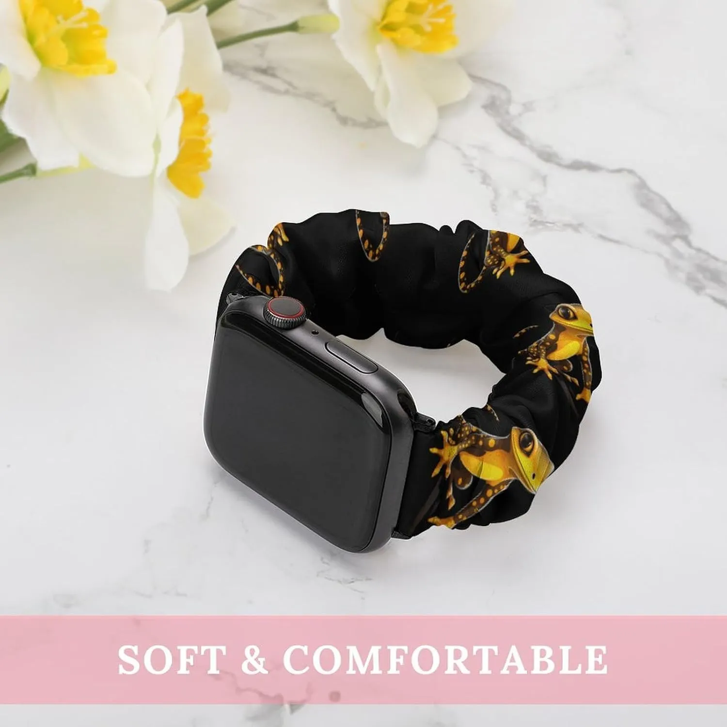 passenger with Apple Watch Salamander Lizard Watch Bands Elastic Straps Wristbands Replacement Sports Strap Compatible 