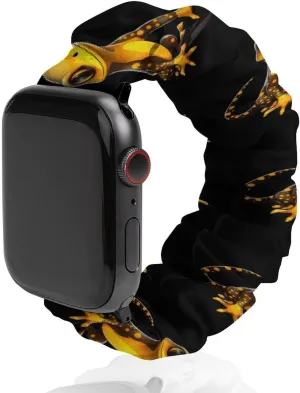 passenger with Apple Watch Salamander Lizard Watch Bands Elastic Straps Wristbands Replacement Sports Strap Compatible 