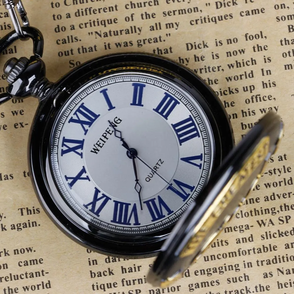 Personalized compost enterprising Pocket Watch,Personalized Pocket Watch,Customized Watches for Men,Engraved Pocket Watches for Father??s Day with Chain Tiong 