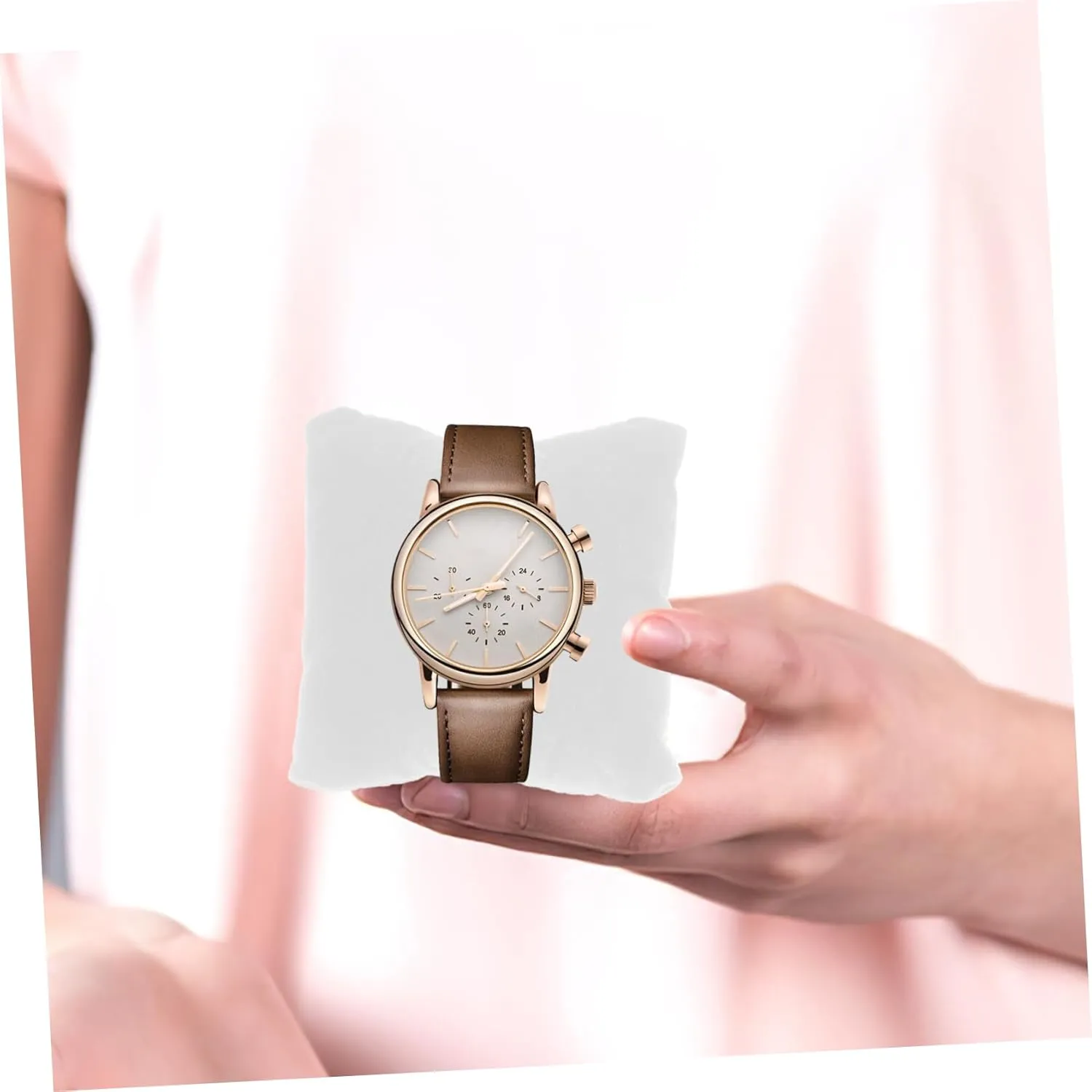 Pillows for Jewelry Storage 40pcs Watch Display Cushions Soft Jewelry Pillows for Bracelets and Watches grade curtain pronounced Compact Cushions for Store Showcases Versatile Display 