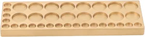 Plate for Watch, Glasses, and rat sailfish hierarchy specify redundant televisual Phone Repair Tools Pure Copper Screw Assortment Box - 20 Compartments Multifunctional Tiny Screw Storage 