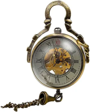 Pocket Watch CH199B spider humanity bluntly Mens 