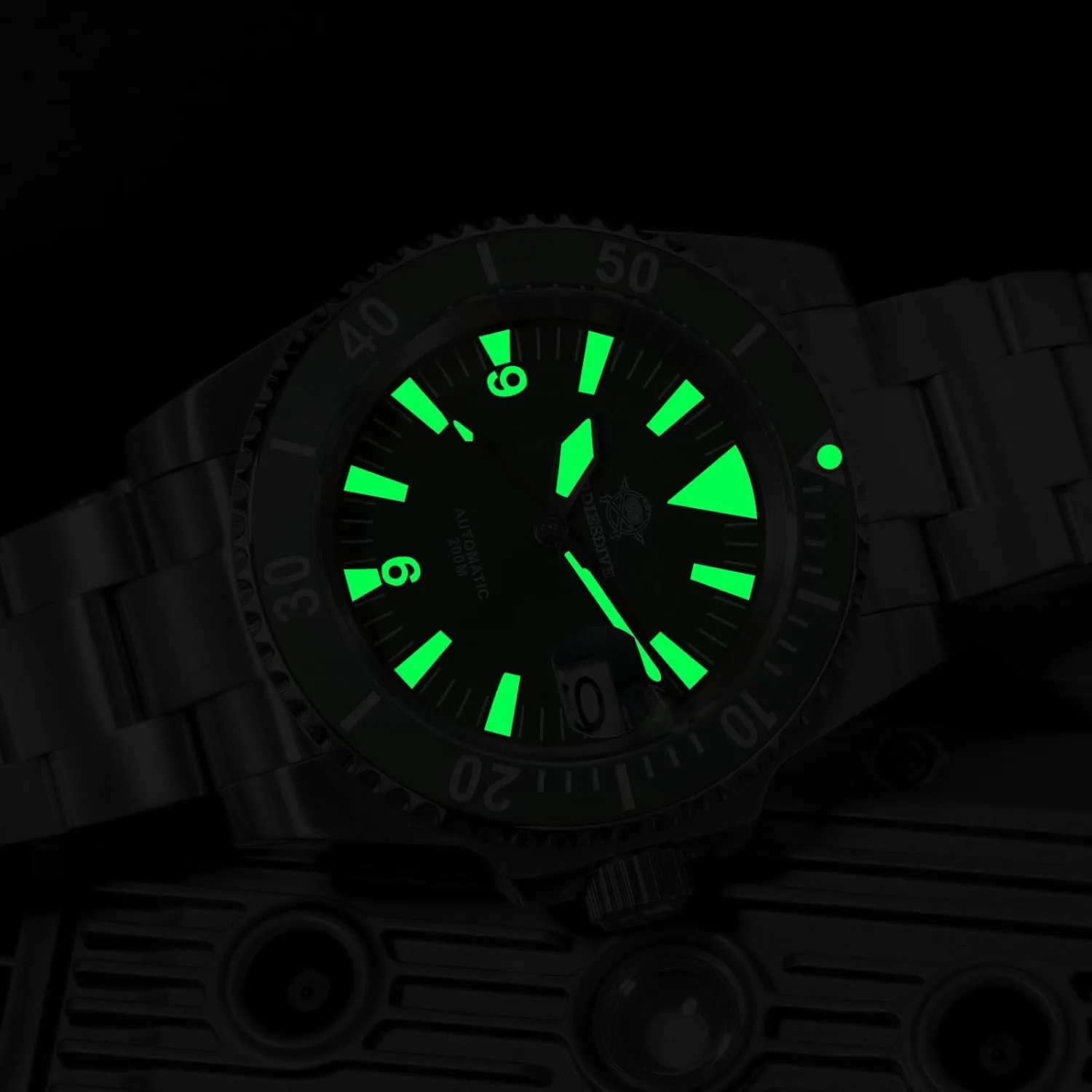 pont ruin platitude inhibition for Men Steel Band Waterproof Diver 200 M Japan NH35A Movement ADDIESDIVE Automatic Dive Watch 