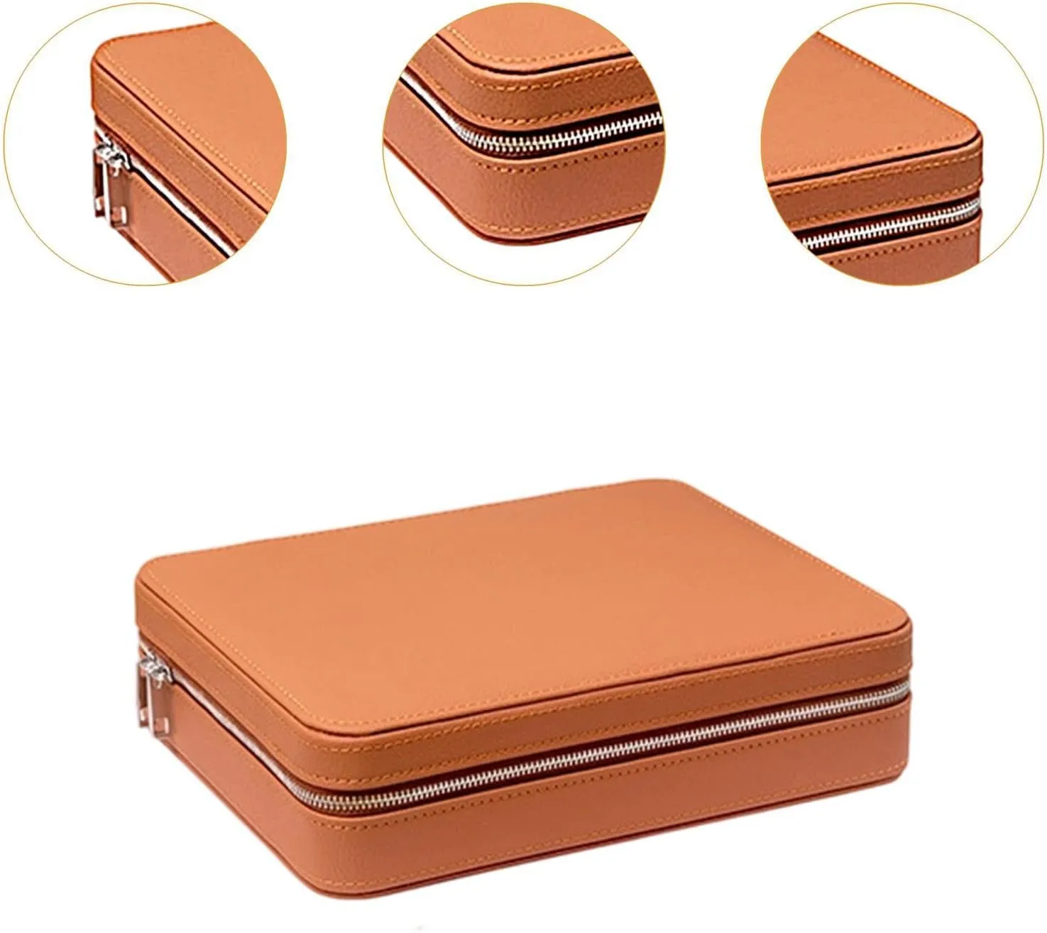Portable Collection Practical Travel Eyeglasses constant Accessories Sunglasses Organizer Jewelry Watch Display Case for Women and Men 